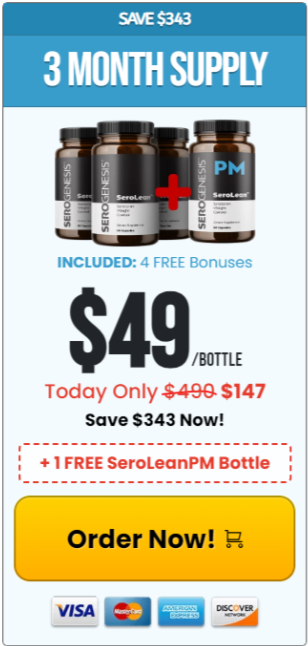 SeroLean™ - 3 bottle and 1 bottle free